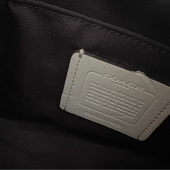 Coach Dark Brown Floral Shoulder Bag - Picture 10 of 11